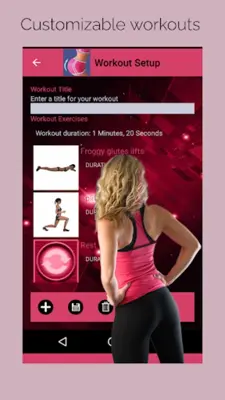 Buttocks workout 30 days Squat android App screenshot 2