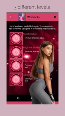 Buttocks workout 30 days Squat android App screenshot 6